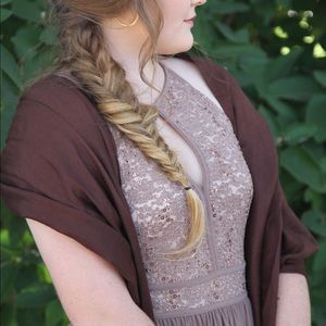 Elegant golden prom dress!